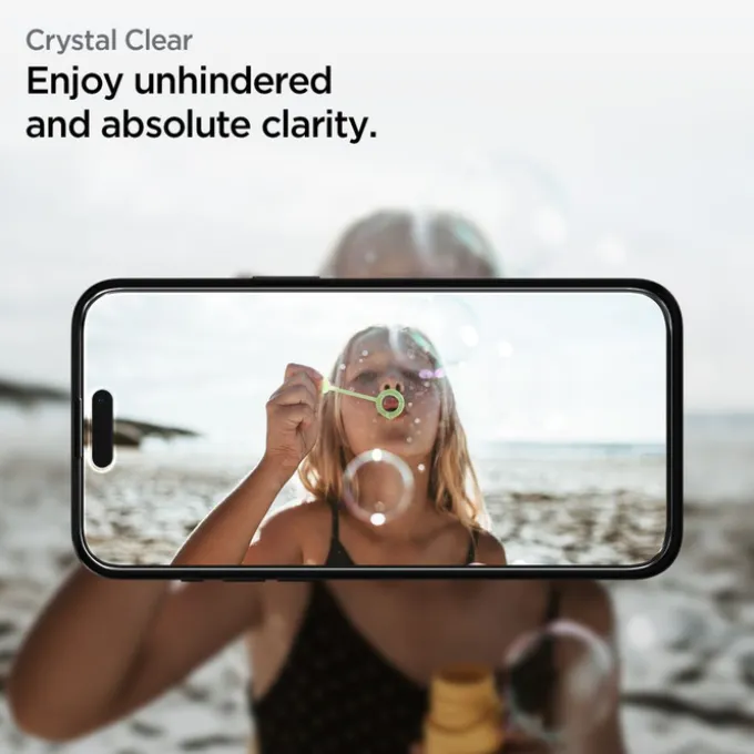 Szkło Hartowane Spigen Alm Glass Fc 2-pack iPhone 15 Black