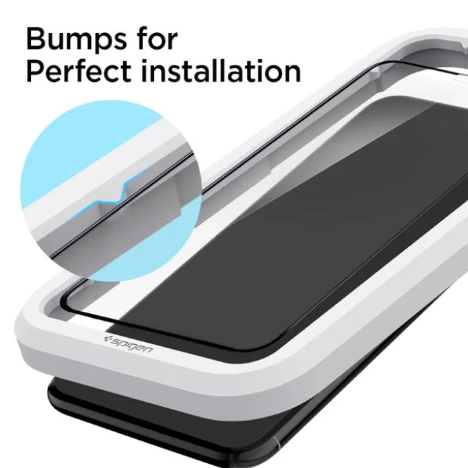 Szkło Hartowane SPIGEN ALM Glass Fc Apple iPhone 11 Black