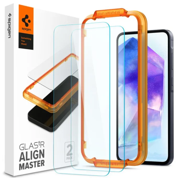 Szkło Hartowane Spigen Alm Glas.tr 2-pack Galaxy A55 5g Clear