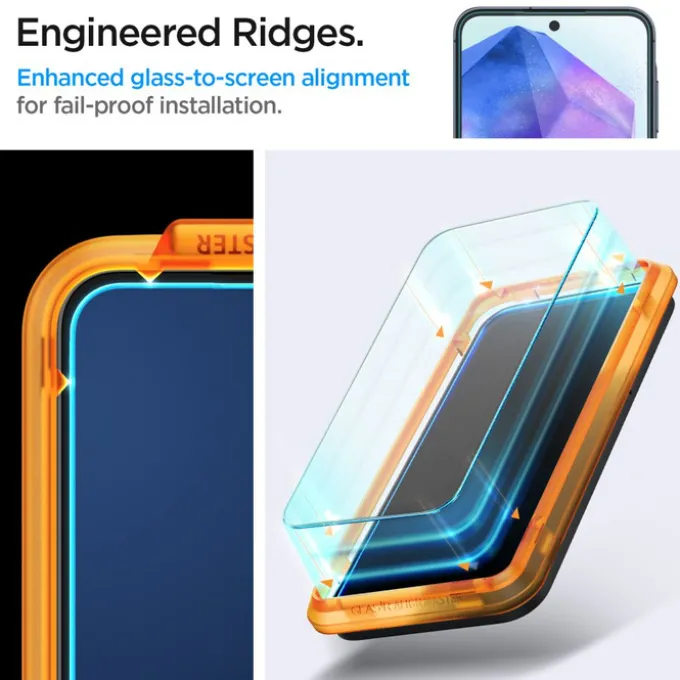 Szkło Hartowane Spigen Alm Glas.tr 2-pack Galaxy A55 5g Clear