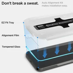 Szkło hartowane SPIGEN Apple iPhone 17E / 16E / 14 / 13 / 13 Pro Glas.Tr ”ez Fit”