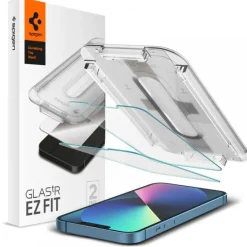 SZKŁO HARTOWANE SPIGEN Apple iPhone 13 Mini Glas.Tr ”EZ Fit” 2-Pack