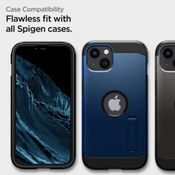 Szkło Hartowane SPIGEN Apple iPhone 13 / 13 Pro / 14 / 17E / 16E Alm Glass Fc 2-Pack Black