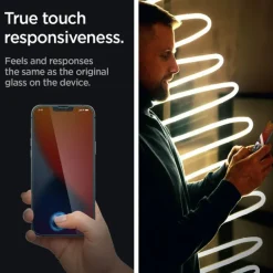SZKŁO HARTOWANE SPIGEN Apple iPhone 13 / 13 Pro / 17E / 16E GLAS.TR Slim Privacy Glass