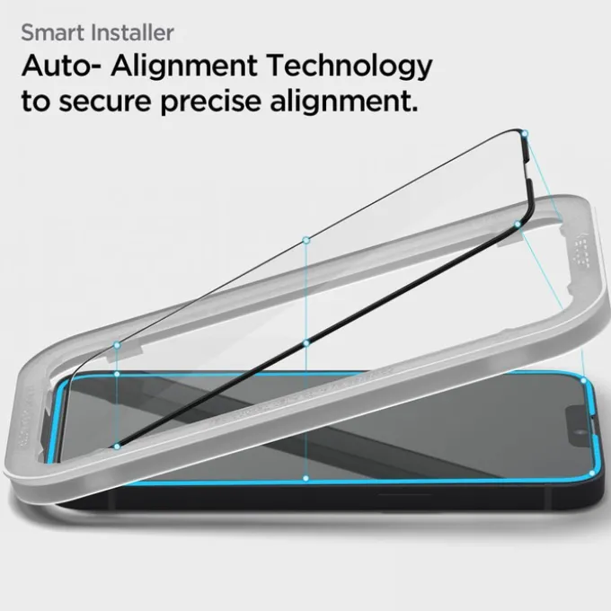Szkło Hartowane Spigen Apple iPhone 13 / 13 Pro / 14 Alm Glass Fc