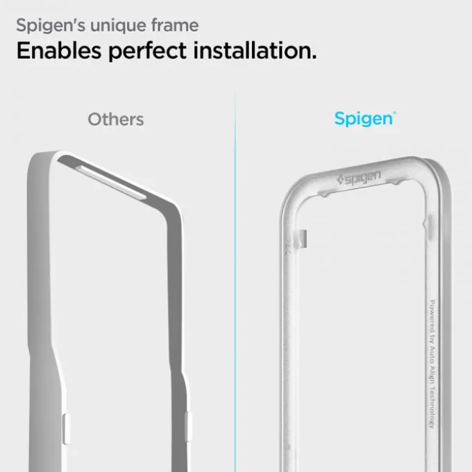 Szkło Hartowane Spigen Apple iPhone 13 / 13 Pro / 14 Alm Glass Fc
