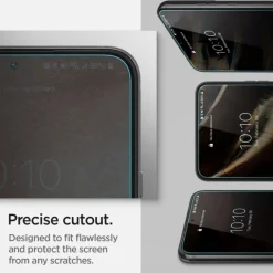 SZKŁO HARTOWANE Spigen Galaxy S22 Glas.Tr ”ez Fit” 2-Pack Samsung