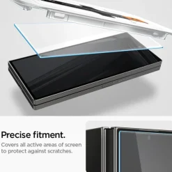 SZKŁO HARTOWANE SPIGEN GLAS.TR ”EZ FIT” 2-PACK GALAXY Z FOLD 6 CLEAR