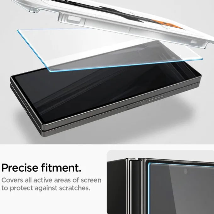 SZKŁO HARTOWANE SPIGEN GLAS.TR ”EZ FIT” 2-PACK GALAXY Z FOLD 6 CLEAR