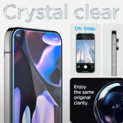 SZKŁO HARTOWANE SPIGEN GLAS.TR ”EZ FIT” 2-PACK GOOGLE PIXEL 9 / 9 PRO PIXEL 10 / 10 PRO CLEAR