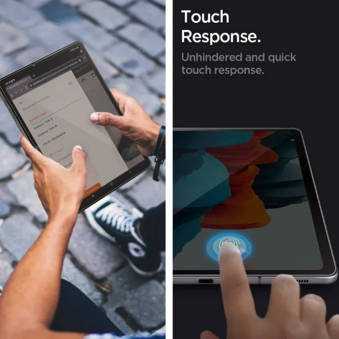 Szkło Hartowane SPIGEN Glas.Tr ”ez Fit” Galaxy Tab S7 11.0 T870/T875