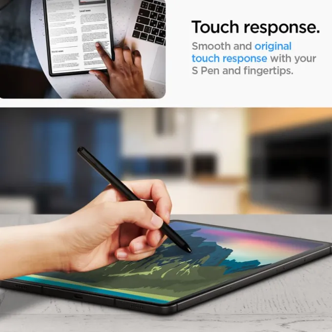 Szkło Hartowane Spigen Glas.tr ”ez Fit” Galaxy Tab S9 11.0 X710 / X716B Clear