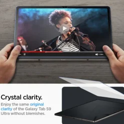 Szkło Hartowane Spigen Glas.tr ”ez Fit” Galaxy Tab S9 Ultra 14.6 X910 / X916B Clear