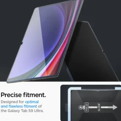 Szkło Hartowane Spigen Glas.tr ”ez Fit” Galaxy Tab S9 Ultra 14.6 X910 / X916B Clear