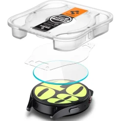 SZKŁO HARTOWANE SPIGEN GLAS.TR ”EZ-FIT” 2-PACK GALAXY WATCH 7 (40 MM) CLEAR