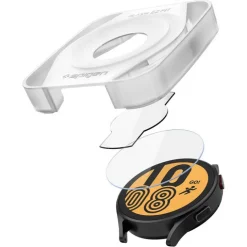 SZKŁO HARTOWANE SPIGEN GLAS.TR ”EZ-FIT” 2-PACK GALAXY WATCH 4 / 5 (44 MM)