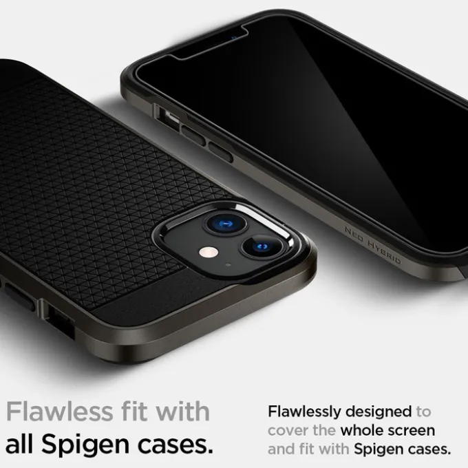 Szkło Hartowane SPIGEN Glas.tr Slim iPhone 12 Mini