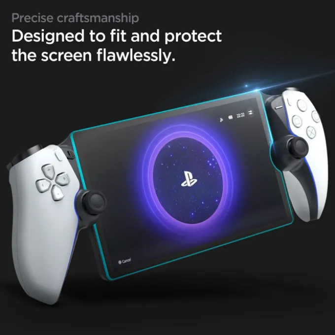 SZKŁO HARTOWANE SPIGEN GLAS.TR ”EZ FIT” SONY PLAYSTATION PORTAL CLEAR
