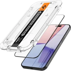 Szkło Hartowane Spigen Glas.tr ”ez Fit” Fc iPhone 15 Pro Black