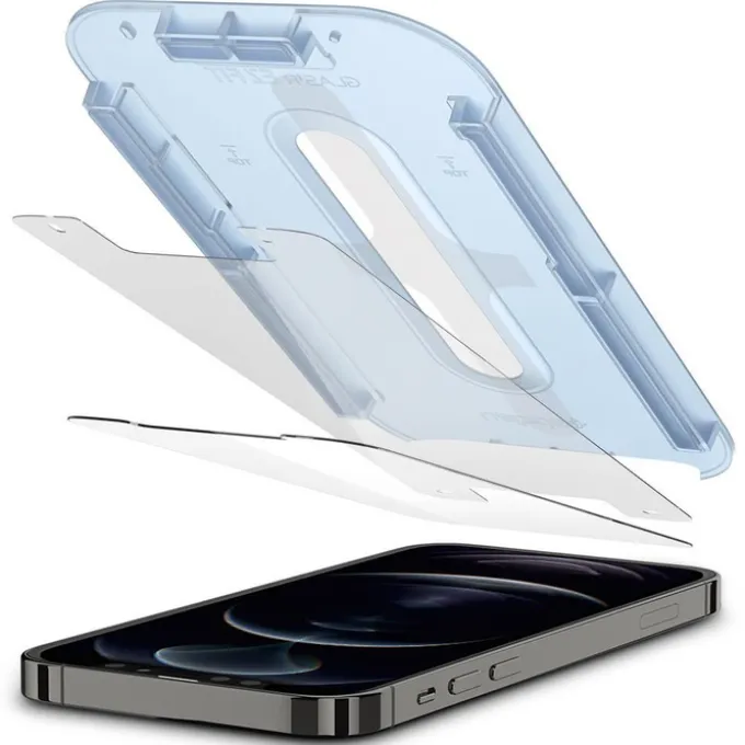 Szkło Hartowane SPIGEN Glas.tr ”ez Fit” 2-pack iPhone 12 12 Pro