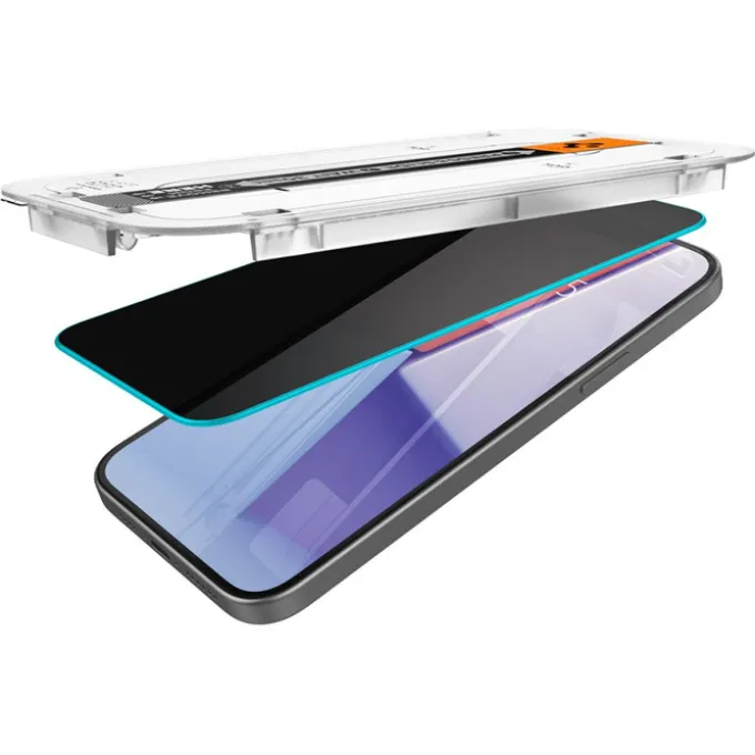 Szkło Hartowane Spigen Glas.tr ”ez Fit” iPhone 15 Pro Max Privacy