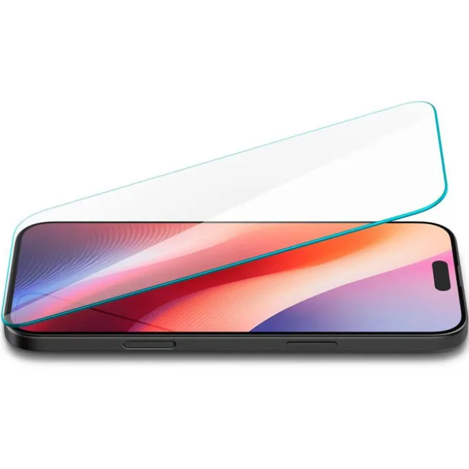 SZKŁO HARTOWANE SPIGEN GLAS.TR SLIM IPHONE 15 / 16 CLEAR