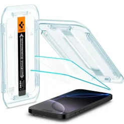 SZKŁO HARTOWANE SPIGEN GLAS.TR ”EZ FIT” 2-PACK IPHONE 16 PRO MAX, 17 PRO MAX CLEAR