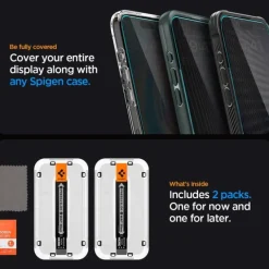 Szkło Hartowane Spigen Glas.tr ”ez Fit” 2-pack iPhone 15 /16 Privacy