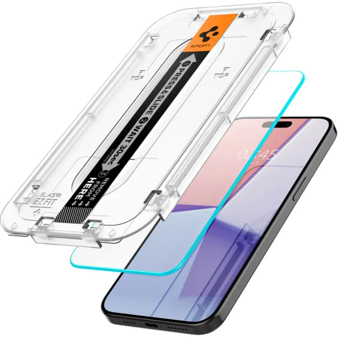 Szkło Hartowane Spigen Glas.tr ”ez Fit” 2-pack iPhone 15 Pro Max Clear