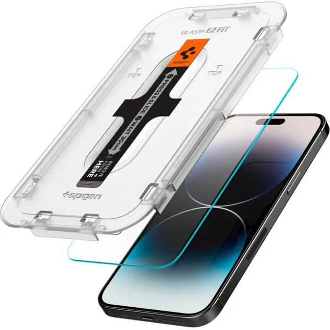 Szkło Hartowane Spigen Glas.tr ”ez Fit” 2-pack iPhone 14 Pro Clear