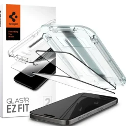 Szkło Hartowane Spigen Glas.tr ”ez Fit” Fc 2-pack iPhone 15 Pro Max Black