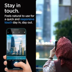 Szkło Hartowane Spigen Glas.tr ”ez Fit” iPhone 15 Privacy