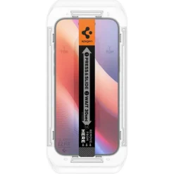 SZKŁO HARTOWANE SPIGEN GLAS.TR ”EZ FIT” IPHONE 16 PRO MAX CLEAR
