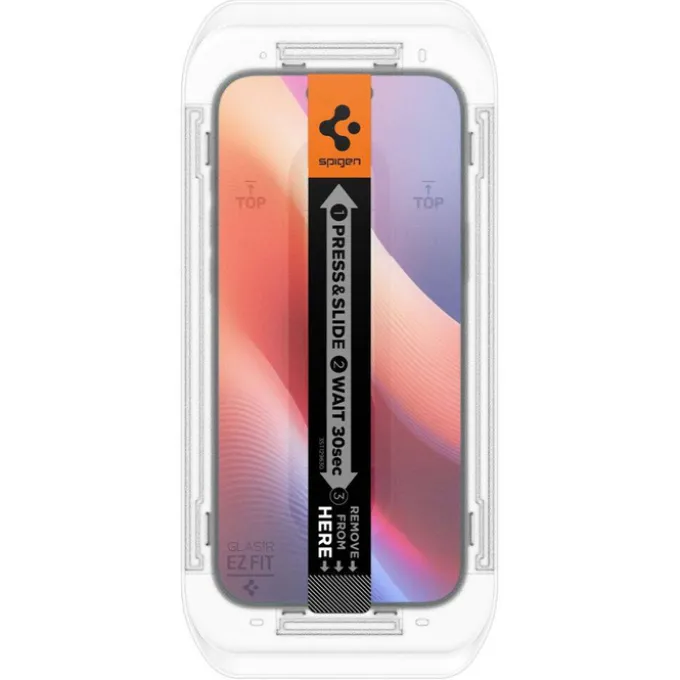 SZKŁO HARTOWANE SPIGEN GLAS.TR ”EZ FIT” IPHONE 16 PRO MAX CLEAR