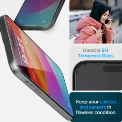 Szkło Hartowane Spigen Glas.tr ”ez Fit” Fc iPhone 15 Plus Black