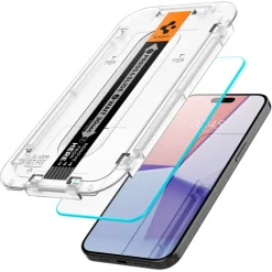 Szkło Hartowane Spigen Glas.tr ”ez Fit” iPhone 15 Pro Clear