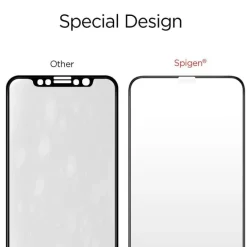 Szkło Hartowane SPIGEN GLAS.TR Slim HD Apple iPhone 11 Pro X XS Full Cover FC