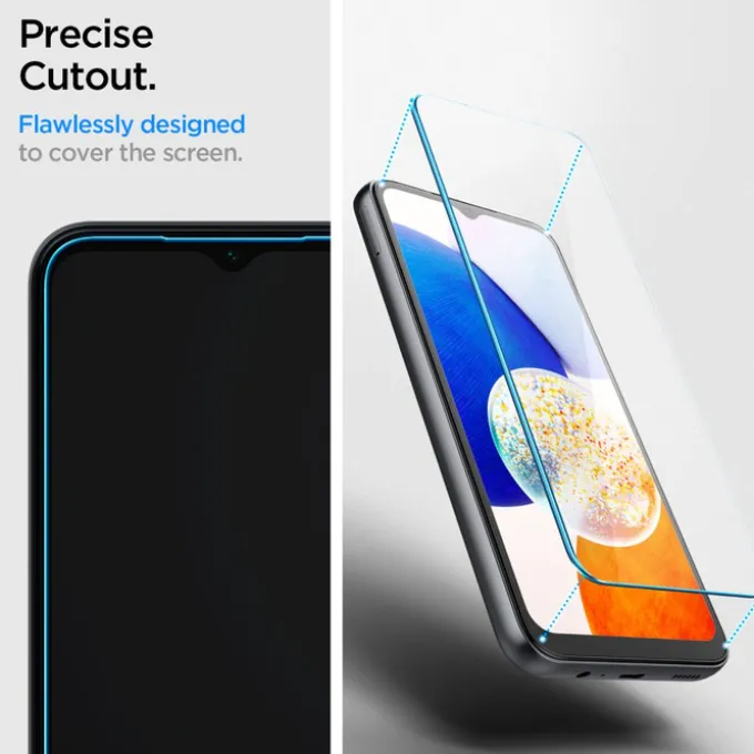 Szkło Hartowane Spigen Glas.tr Slim 2-pack Galaxy A14 5G Clear