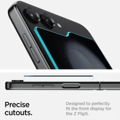 SZKŁO HARTOWANE SPIGEN GLAS.TR ”EZ FIT” 2-PACK GALAXY Z FLIP 5 CLEAR