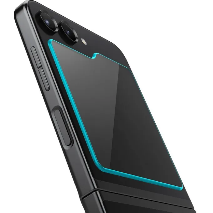 SZKŁO HARTOWANE SPIGEN GLAS.TR ”EZ FIT” 2-PACK GALAXY Z FLIP 5 CLEAR