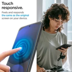 SZKŁO HARTOWANE SPIGEN GLAS.TR ”EZ FIT” 2-PACK GALAXY A56 / S24 FE CLEAR