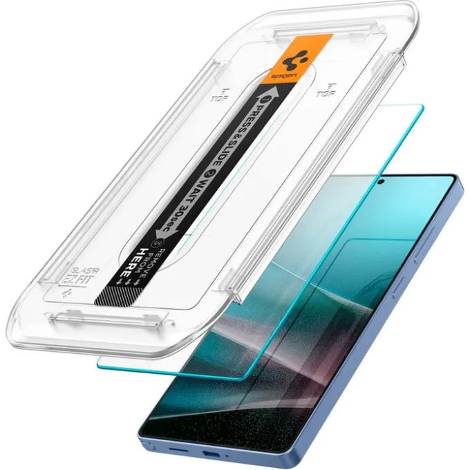 SZKŁO HARTOWANE SPIGEN GLAS.TR ”EZ FIT” HD 2-PACK GALAXY S25 ULTRA CLEAR