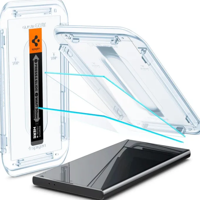 Szkło Hartowane Spigen Glas.tr ”ez Fit” 2-pack Samsung Galaxy S24 Ultra Clear