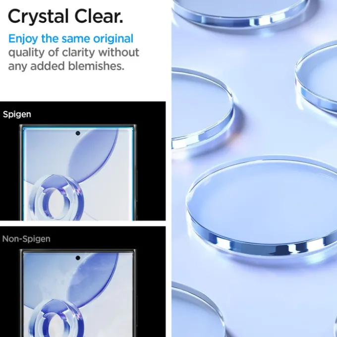Szkło Hartowane Spigen Glas.tr ”ez Fit” 2-pack Samsung Galaxy S24 Ultra Clear