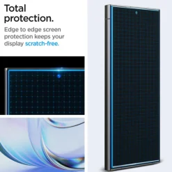 SZKŁO HARTOWANE SPIGEN GLAS.TR ”EZ FIT” 2-PACK GALAXY S24 ULTRA PRIVACY