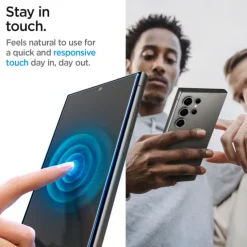 SZKŁO HARTOWANE SPIGEN GLAS.TR ”EZ FIT” 2-PACK GALAXY S24 ULTRA PRIVACY