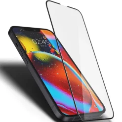 Szkło Hartowane SPIGEN iPhone 13 Mini Glass Fc Black