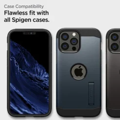 Szkło Hartowane Spigen iPhone 13 Pro Max Alm Glass Fc 2-Pack Black