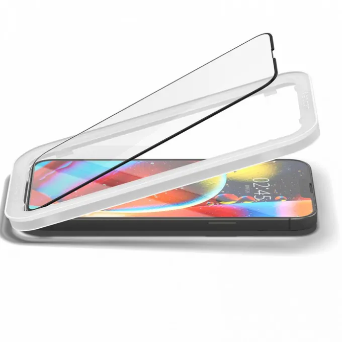 Szkło Hartowane Spigen iPhone 13 Pro Max Alm Glass Fc 2-Pack Black