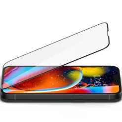 Szkło Hartowane SPIGEN iPhone 17E / 16E / 14 / 13 Pro / 13 Glass Fc Full Cover Black